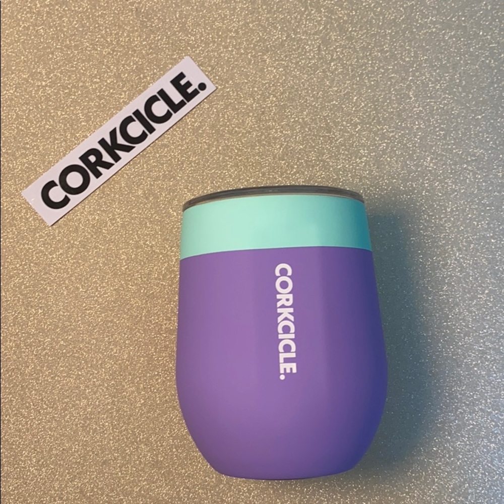CORKCICLE STEMLESS COLOR BLOCK - MINT BERRY